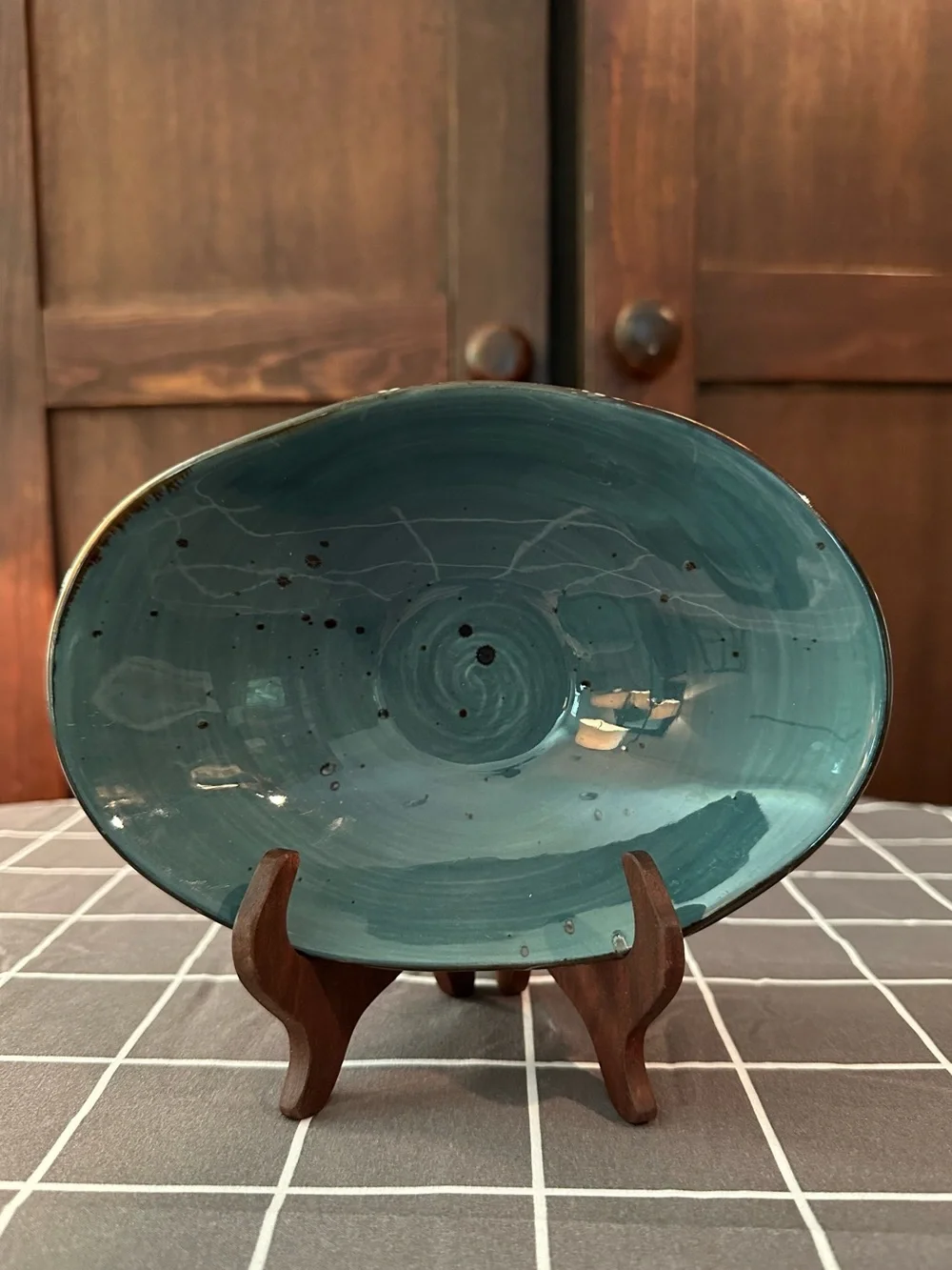 Tuxton • unique ceramic bowl • pottery • serving bowl • heavy